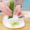 Cut Cucumber with Mirror Cosmetic Device